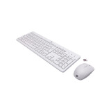 Tastatūra + pele HP 230 Wireless Mouse + Keyboard White (3L1F0AA)