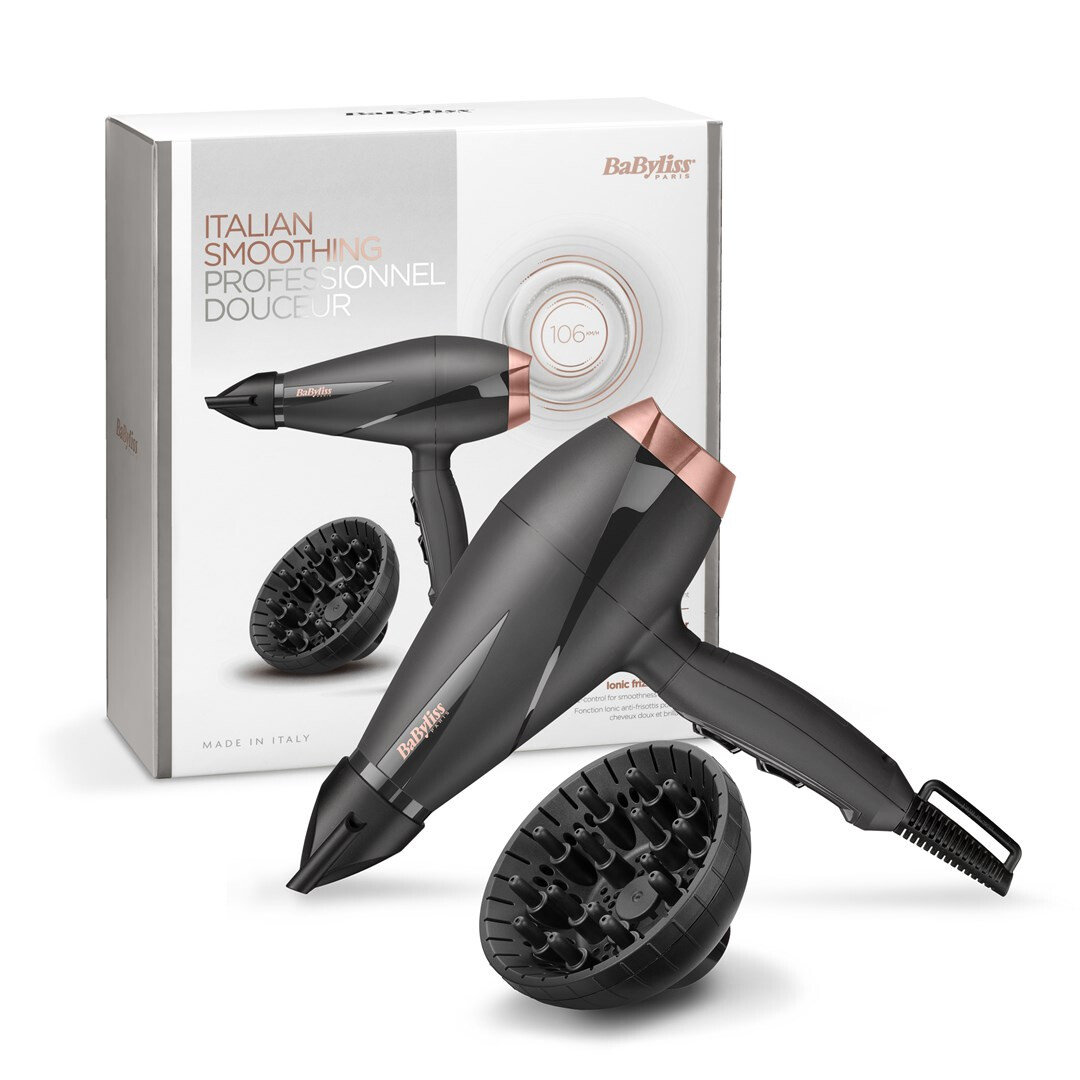 Skaistumkopšanas tehnika BaByliss Smooth Pro 2100 2100 W Black and Pink (6709DE) - foto 3