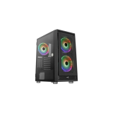 Datoru korpuss AeroCool Graphite-G-BK-v3 ARGB Midi Tower black (ACCM-PB24133.11)