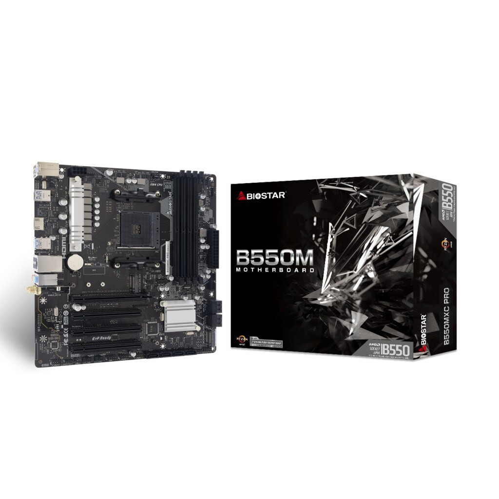 Pamatplate Biostar B550MXC PRO motherboard Black - foto 2