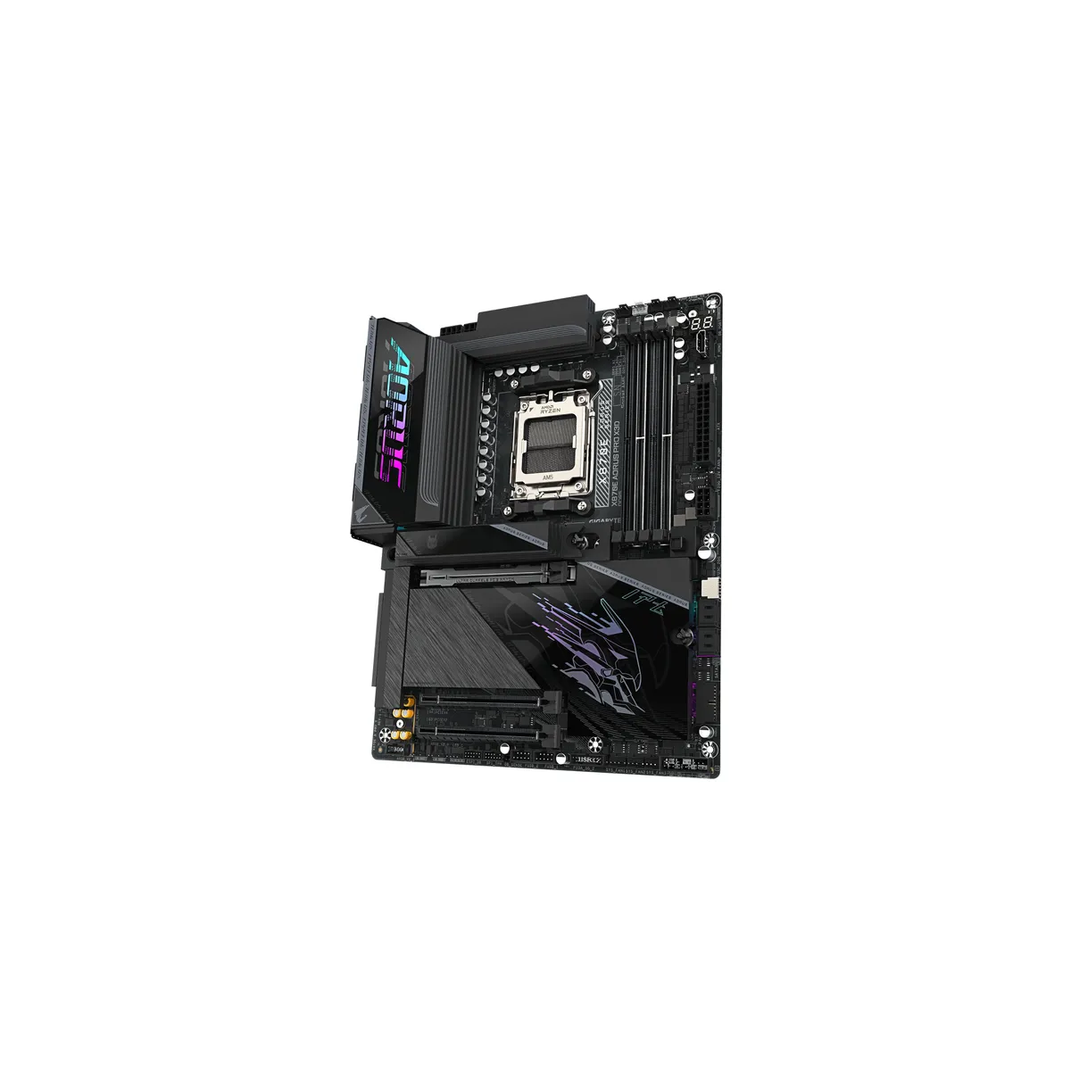 Pamatplate Gigabyte X870E AORUS PRO AX Black (X870E A PRO X) - foto 4