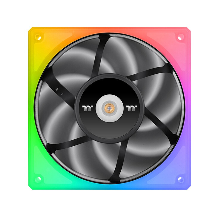 Ventilateur de boîtier Thermaltake ToughFan RGB 12cm Black (CL-F135-PL12SW-A) - photo 2