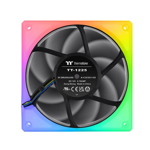Ventilateur de boîtier Thermaltake ToughFan RGB 12cm Black (CL-F135-PL12SW-A) - photo 3