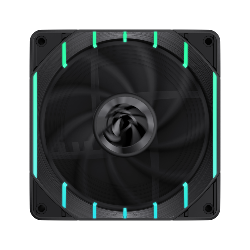 Ventilateur de boîtier Gamemax Tornado T12 Reverse Argb 12cm Black (9501-0101R0077) - photo 5