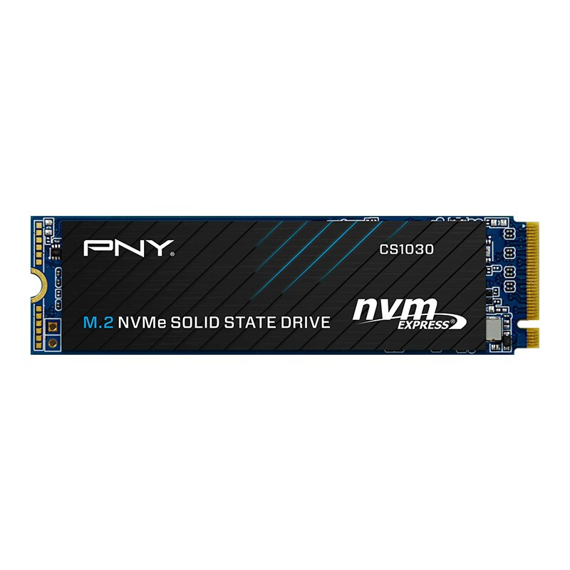 SSD PNY CS1030 500 GB M.2 PCI Express 3.0 NVMe 3D NAND Black (M280CS1030-500-RB)
