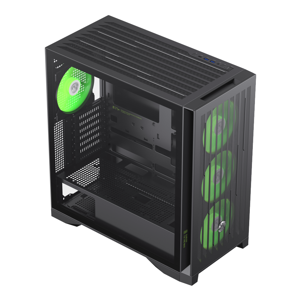 Boitiers PC Gamemax Leader 2 Mid-Tower Black (9101-0900R0001) - photo 4