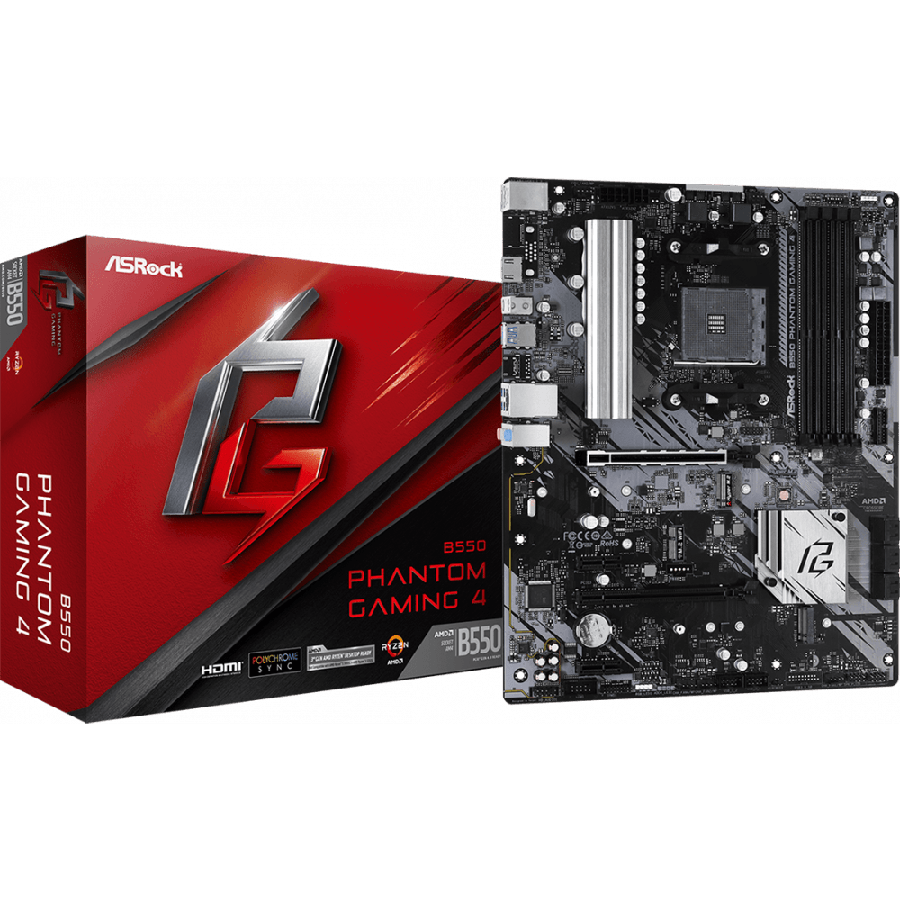 Mainboard ASRock B550 Phantom Gaming 4 - Foto 5