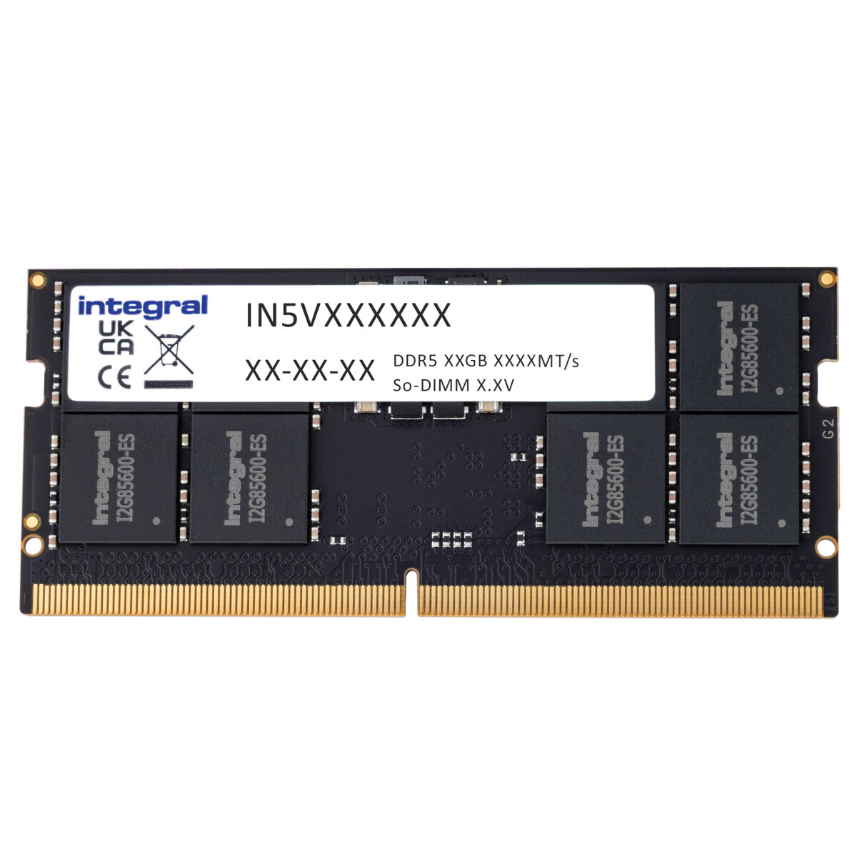 La mémoire vive Integral 8GB 4800Mhz DDR5 CL40 (IN5V8GNHWBX) - photo 2