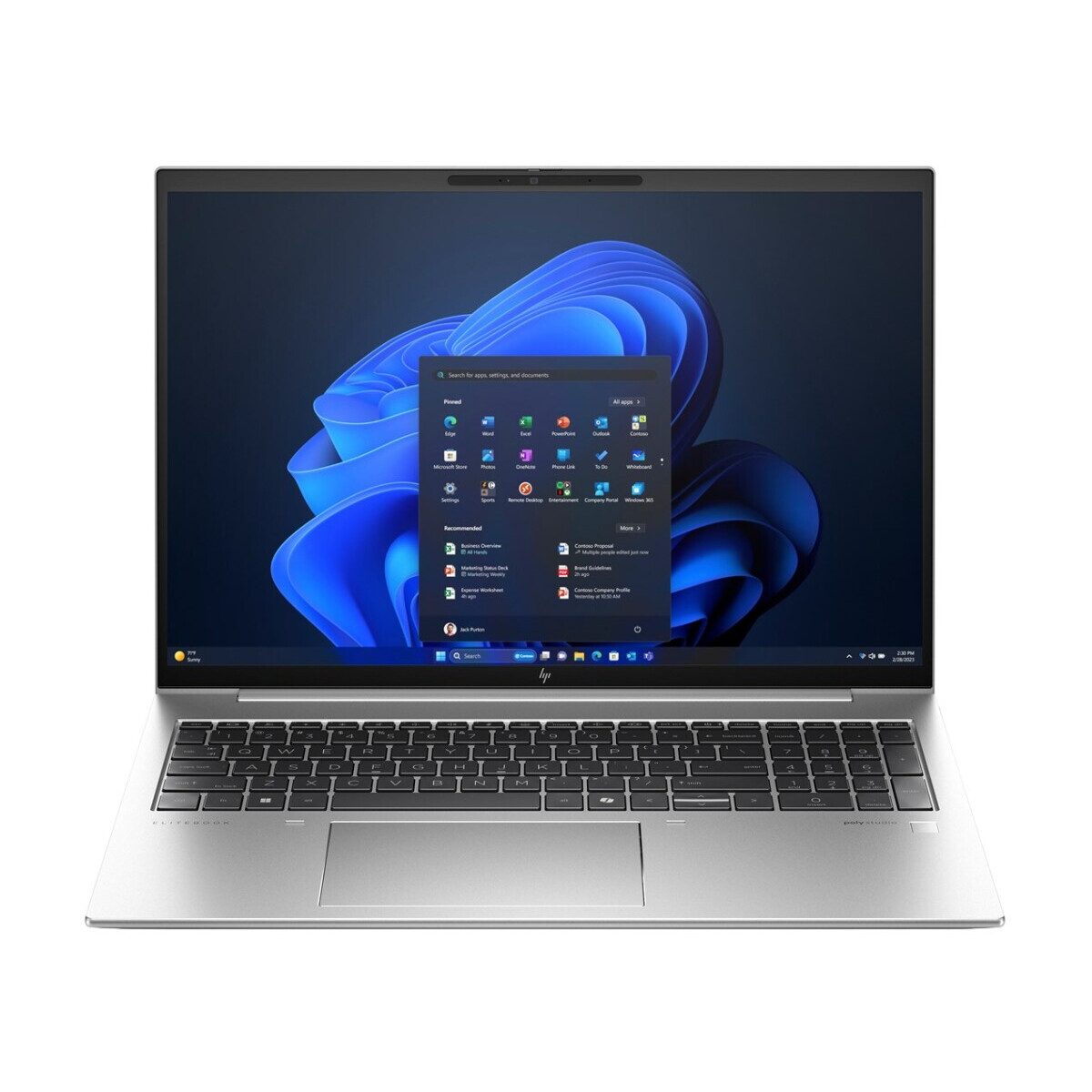 Portatīvais dators HP EliteBook 860 G11 Intel Core Ultra 5 125U 16" 16GB 512GB Silver (9G0F4ET)