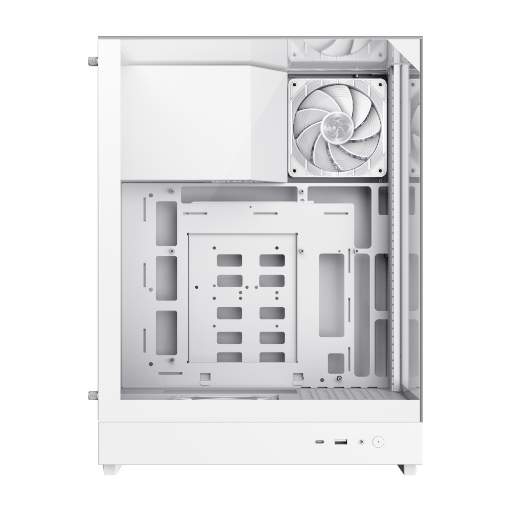 Datoru korpuss Gamemax T20 Mini-Tower White (9101-1000R0002) - foto 3