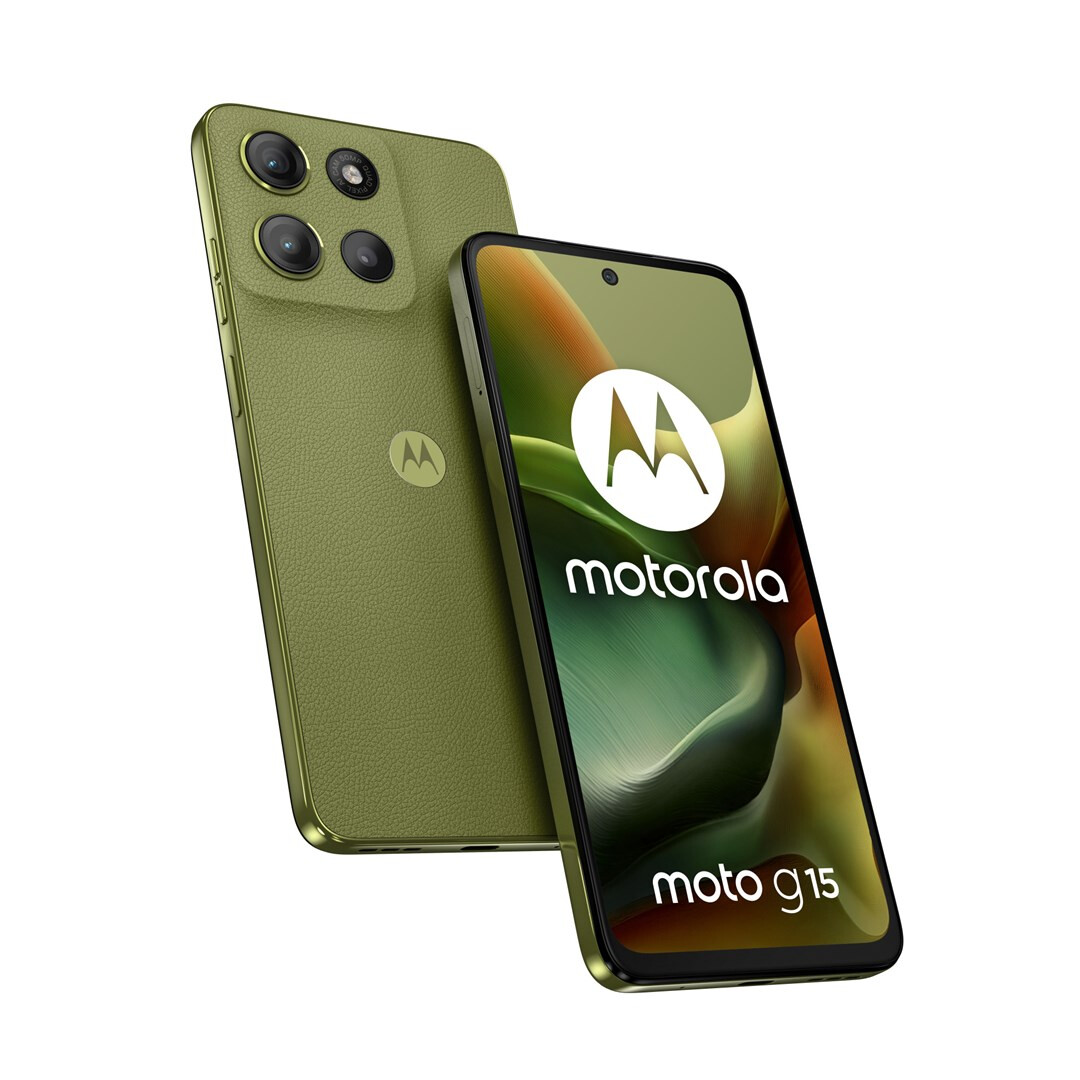 Mobilais tālrunis Motorola Moto G15 8GB 128GB Green (0840023295805)
