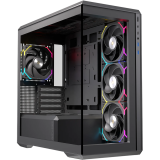 Datoru korpuss Einarex ZM800 Micro Tower Black (EXCS-ZM-800R-B)