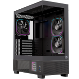 Datoru korpuss Einarex S501D Mid-Tower Black (EXCS-PR-51DR-B)