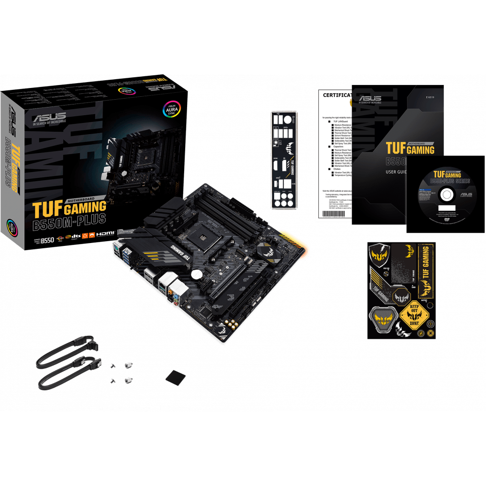 Mainboard ASUS TUF GAMING B550M-PLUS - Foto 4