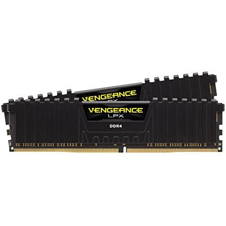 Operatīvā atmiņa Corsair Vengeance LPX 3000Mhz 32Gb (2x16Gb) DDR4 Black (CMW32GX4M2A2666C16)