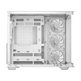 Datoru korpuss DeepCool CG530U 4F Tower White (R-CG530U-WHAGA4-G)