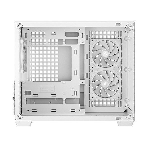 Datoru korpuss DeepCool CG330 3F Tower White (R-CG330-WHNGM3-G) - foto 2