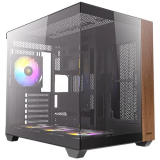 Datoru korpuss Antec CX800 Wood RGB Black (0-761345-10137-0)