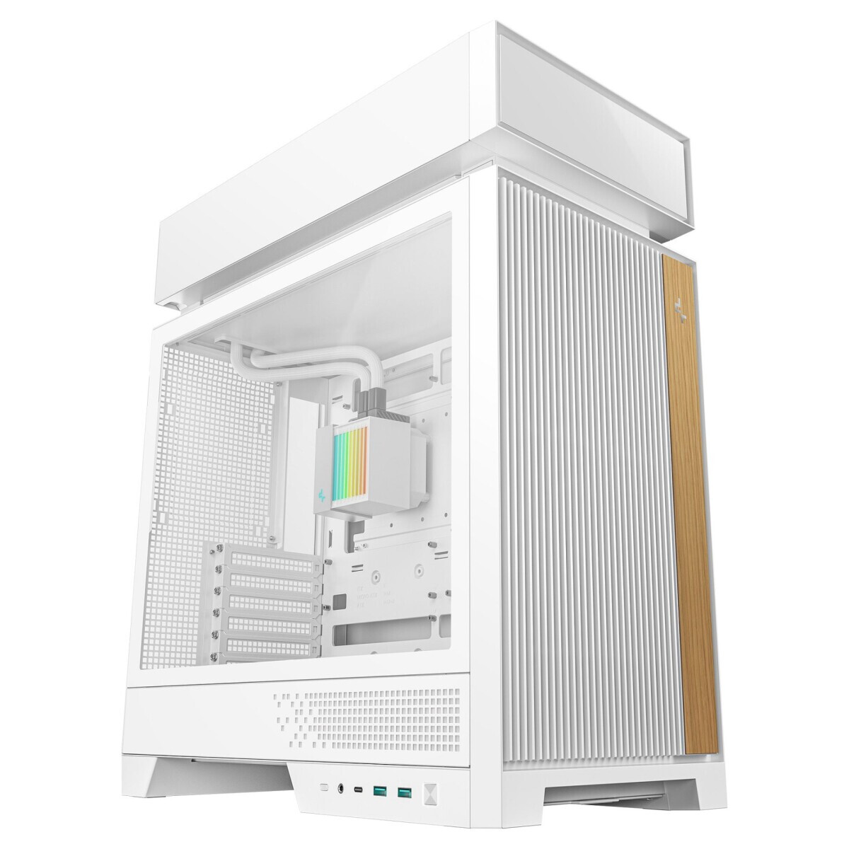 Datoru korpuss DeepCool CL6600 WH Full Desktop White (R-CL6600-WHNNA0-G) - foto 5