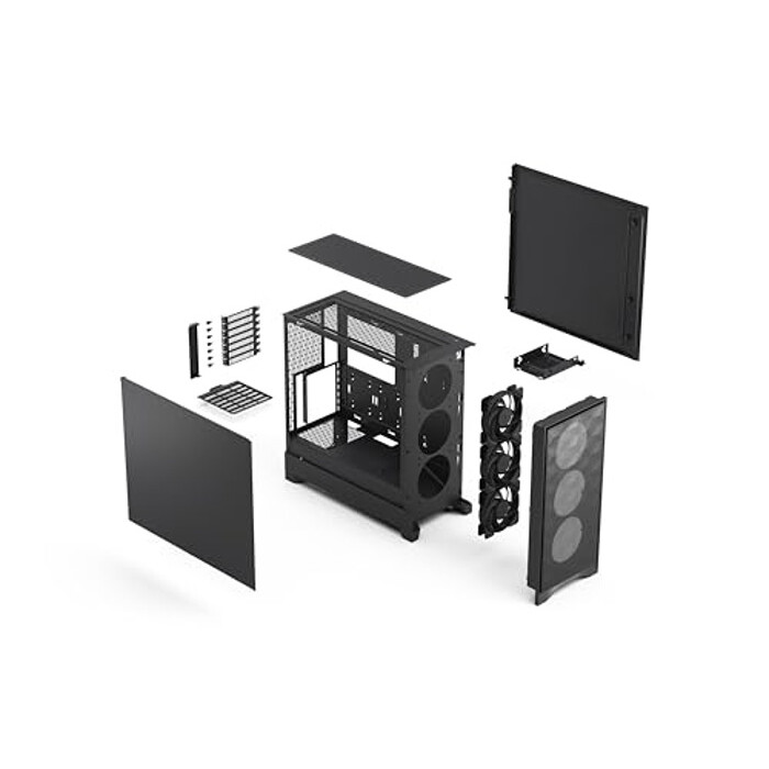 Datoru korpuss Fractal Design Pop 2 Air Black (FD-C-POA2A-01) - foto 4