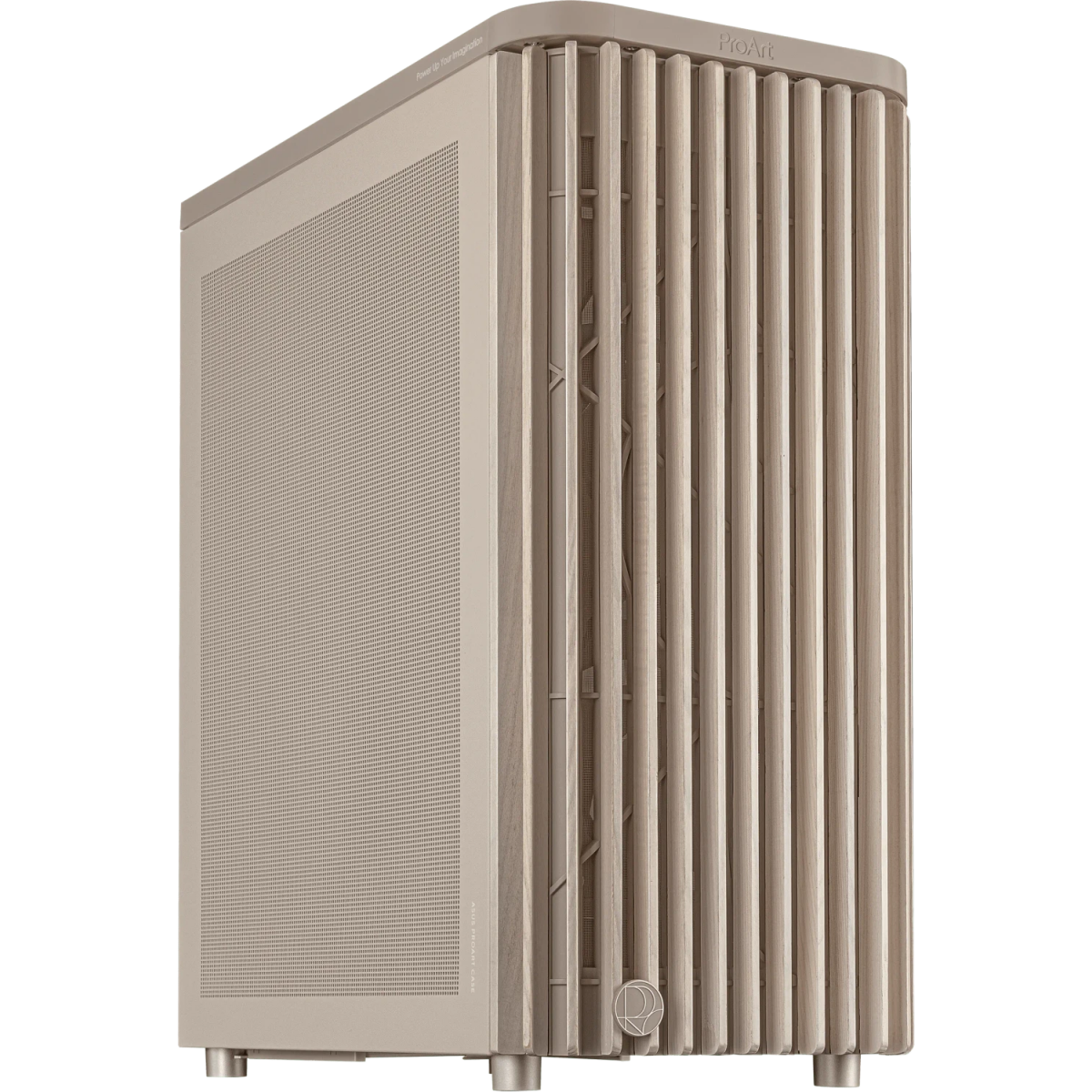 Datoru korpuss Asus ProArt PA401 Wood Edition Midi Tower Brown (90DC00M7-B39000) - foto 7