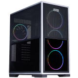 Datoru korpuss 1stPlayer IF8 ARGB E-ATX Black (IF8-BK)