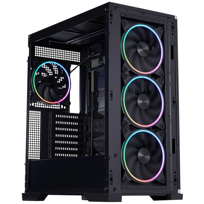 Datoru korpuss 1stPlayer IF8 ARGB E-ATX Black - IF8-BK - foto 5