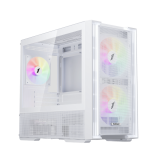 Boitiers PC 1stPlayer AU6 ARGB Micro ATX White (AU6-WH-2FA7-14-W-2FA7R-W-1FA7-)