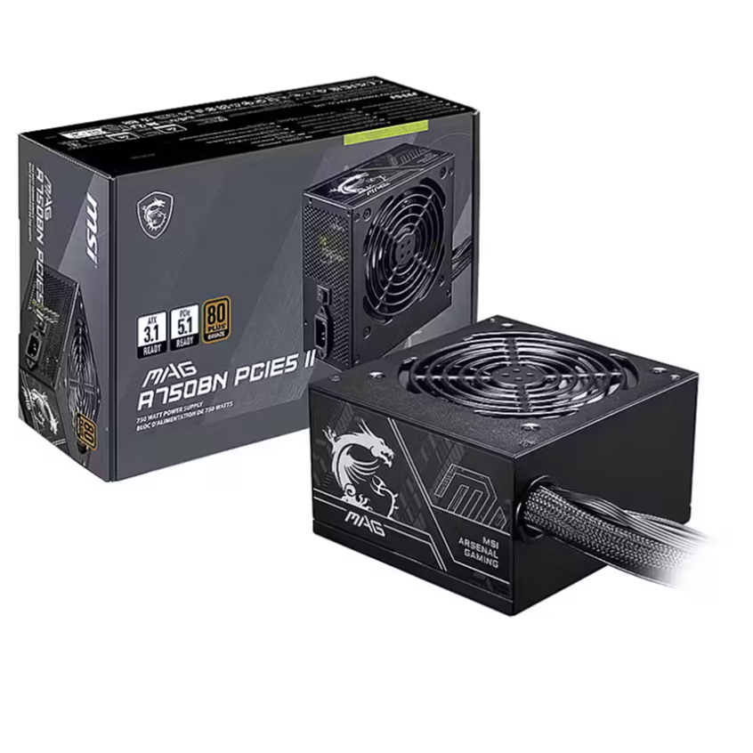 MSI MAG A750BN PCIE5 II Black (306-7ZPSX11-CE0)