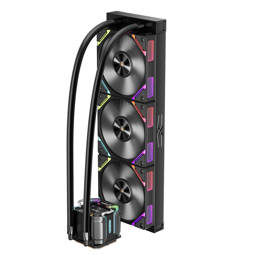 Procesoru dzesētājs 1stPlayer X-360 ARGB 360mm Black - foto 5