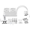 Ūdens dzesētājs be quiet Light Loop RGB White (BW021) - foto 4