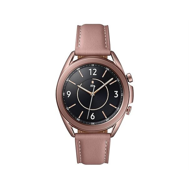 Viedpulkstenis Samsung Galaxy Watch3 4G bronze (SM-R855FZDDEUB+ET-SLR82MPEGWW) - foto 2