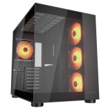 Datoru korpuss FV150 RGB ATX Mid-Tower Black (CGR-5KA1B-RGB)