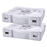 Korpusa dzesētājs Thermaltake SWAFAN EX12 RGB TT Premium Edition 3-Fan Pack White (CL-F161-PL12SW-A)