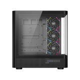 Datoru korpuss ATX XYZ Quantum RGB Black (X-CS-QUANTUM-B)