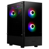 Datoru korpuss Gamdias Talos E3 RGB Black (16332-32293-30000-G)
