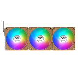 Korpusa dzesētājs Thermaltake CT120 EX Reverse ARGB Sync 3-Fan Pack Gravel Sand (CL-F224-PL12GS-A)