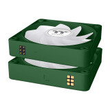 Korpusa dzesētājs Thermaltake CT120 EX Reverse ARGB Sync 3-Fan Pack Racing Green (CL-F226-PL12RG-A)