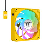 Korpusa dzesētājs Thermaltake CT140 EX Reverse ARGB Sync 3-Fan Pack Bumblebee (CL-F227-PL14BB-A)