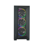 Datoru korpuss Azza Octane A RGB Black (CSAZ-460A)