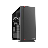 Datoru korpuss Azza Zircon RGB Black (Zircon 7000B)