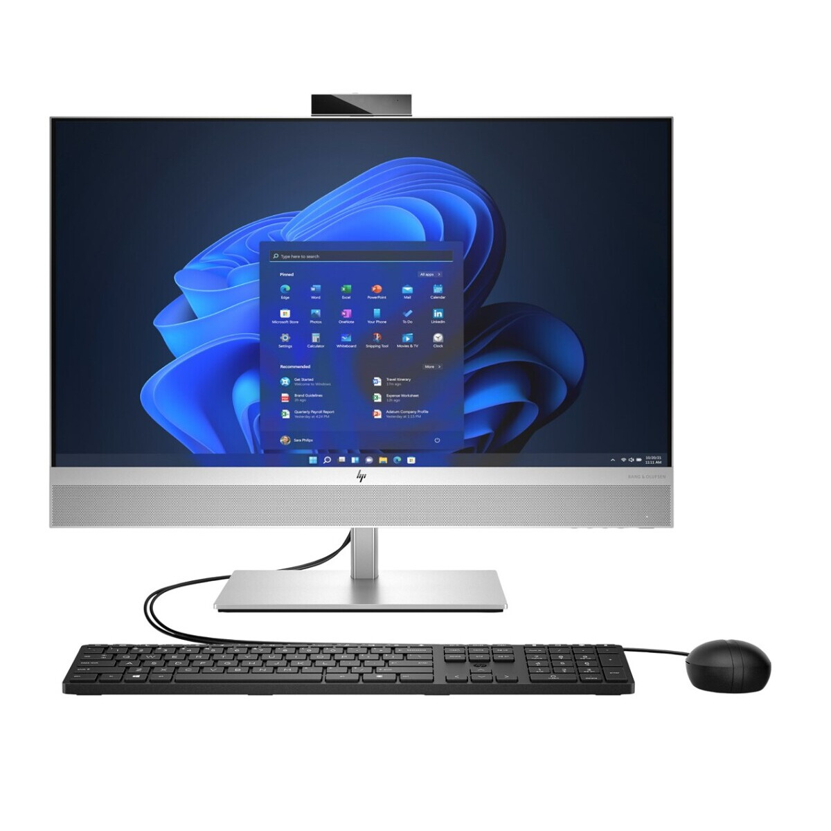 Monobloka dators HP EliteOne 870 G9 All-in-One PC Intel Core i5 27" 16GB 512GB Silver (A55MVET)