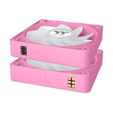 Korpusa dzesētājs Thermaltake CT140 EX Reverse ARGB Sync 3 Fan Pack Pink (CL-F229-PL14PK-A)