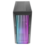 Datoru korpuss Azza Guardian RGB Black (CSAZ 520BG)