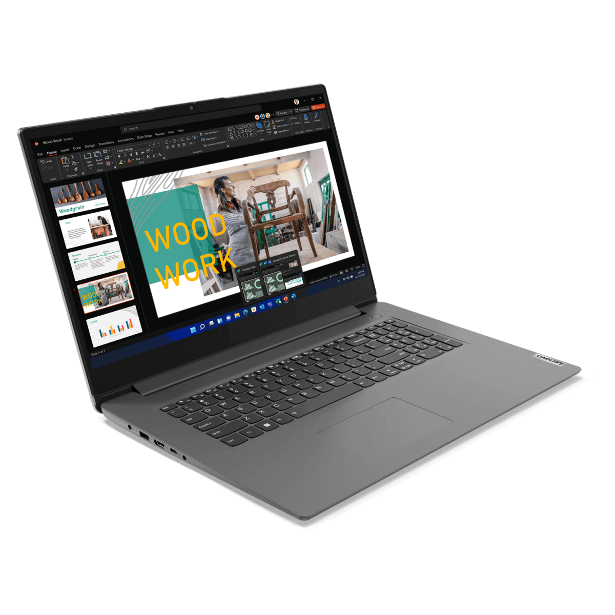 Portatīvais dators Lenovo V17 G4 IRU i7-13620H 16GB 512GB UHD Graphics W11P Grey (83A20050GE) - foto 3
