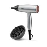 Skaistumkopšanas tehnika BaByliss Cosmos hair dryer 2100W Silver and Black (D580DE)