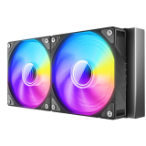 Procesoru dzesētājs Azza Hex RGB 240mm Black (LCAZ240HARGB)