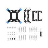 Procesoru dzesētājs Gamdias Aura GL V2 RGB 240mm White (16322-03000-30000-G)