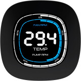 Procesoru dzesētājs Gamdias Aura GL Digital RGB 360mm Black (16322-05000-30000-G)