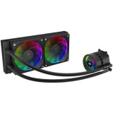 Procesoru dzesētājs Gamdias Chione P3U 240mm Black (CHIONE P3-240U)